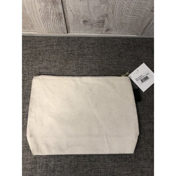 Twisted Wares WTF Bag Makeup Cosmetic Pencil Zippered Canvas Bag - Picture 2 of 3